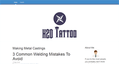 Desktop Screenshot of h2otattoo.com